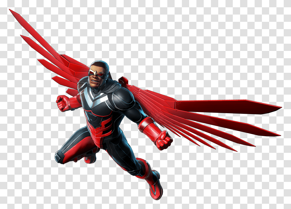 Art Id Marvel Ultimate Alliance 3 Falcon, Person, Human, Furniture, Costume Transparent Png