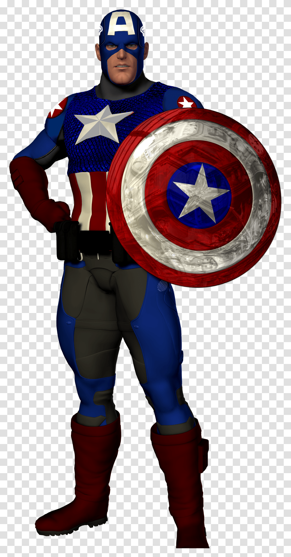 Art Id Ultimate Captain America, Armor, Costume, Person, Human Transparent Png
