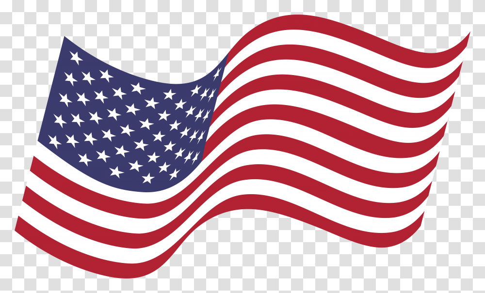 Art Id Waving American Flag Transparent Png