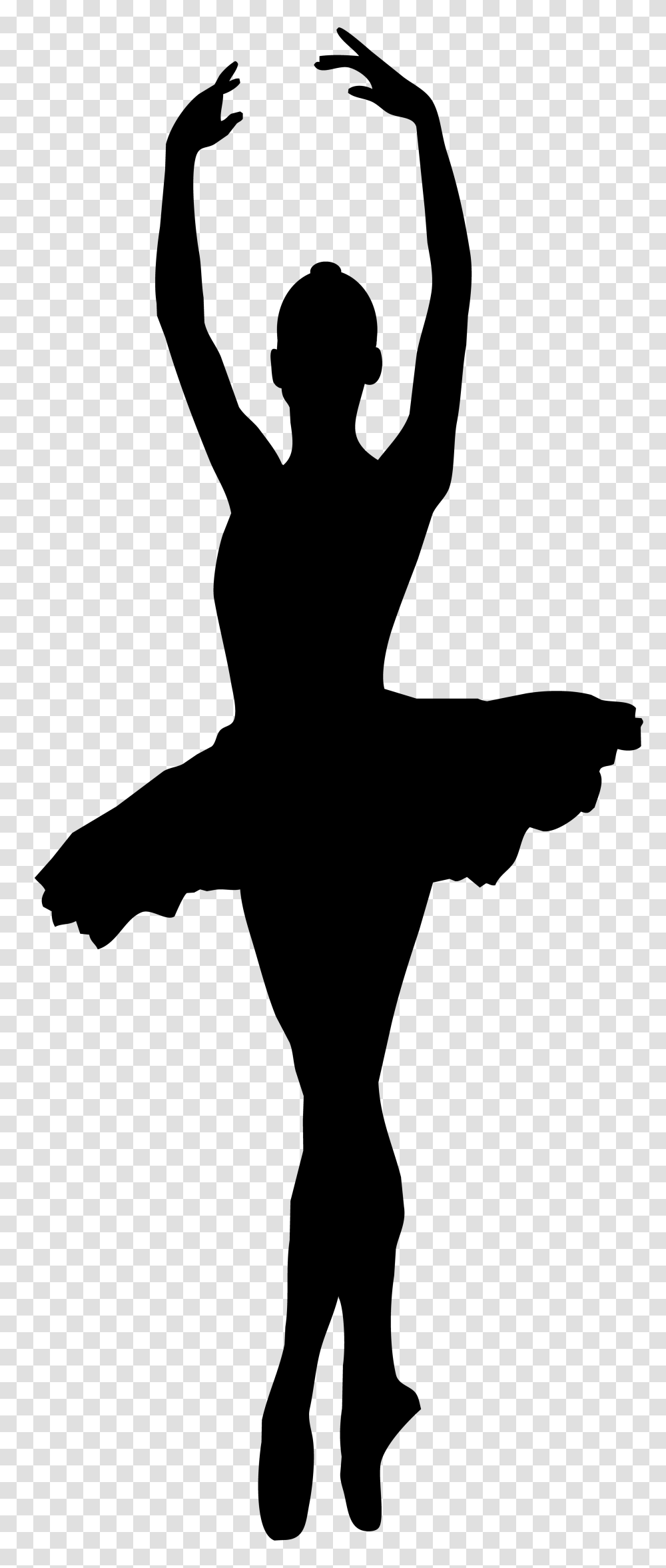 Art In Ballerina, Silhouette, Face Transparent Png