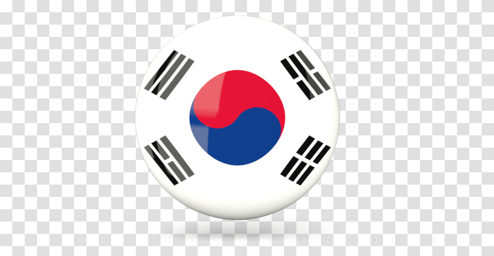 Art Korea Flag Round, Soccer Ball, Football, Team Sport, Sports Transparent Png