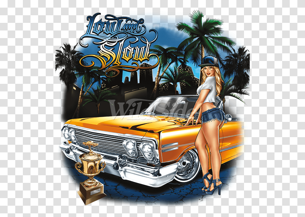 Art Lowrider Car, Person, Vehicle, Transportation, Taxi Transparent Png