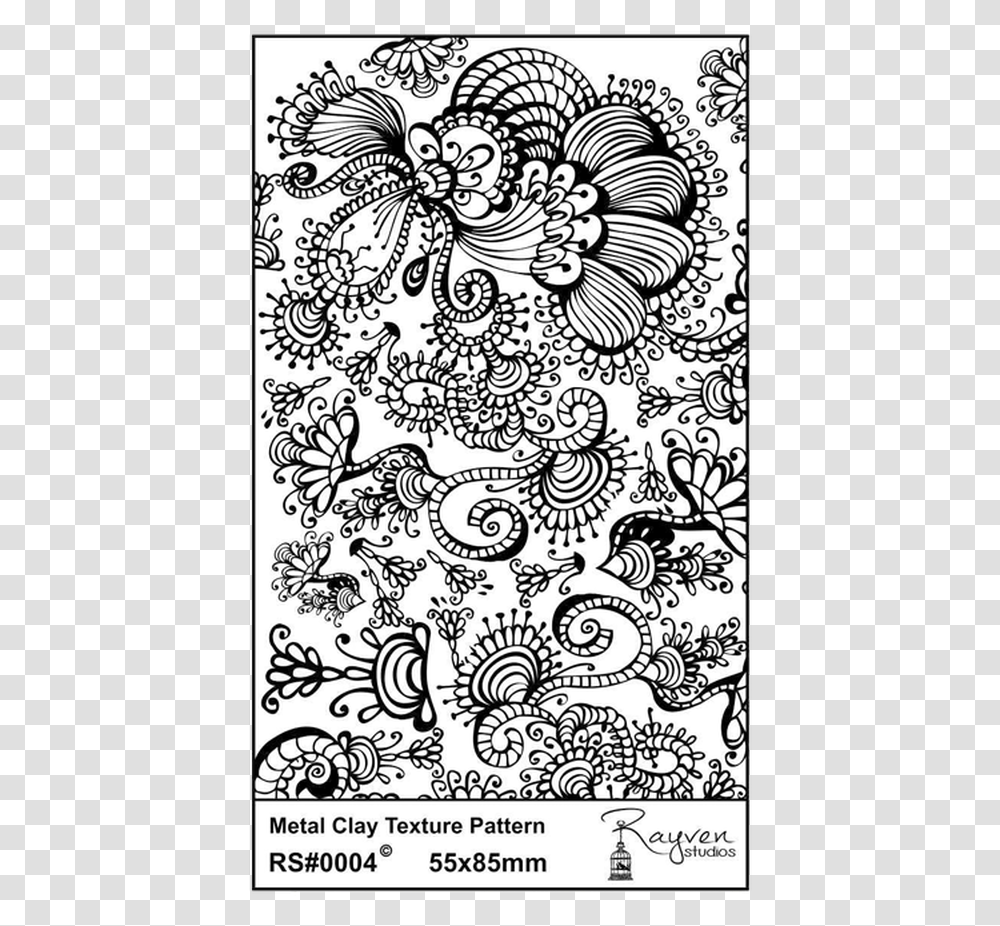 Art Nouveau Doodle, Drawing, Pattern, Paisley, Poster Transparent Png