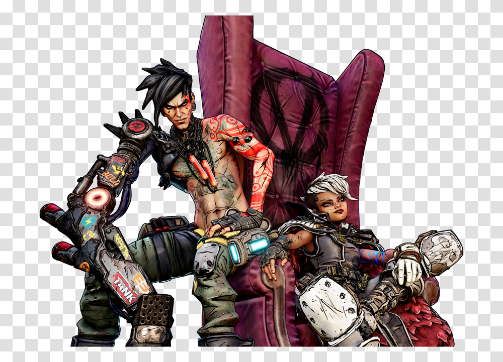 Art Of Borderlands 3, Person, Human, Helmet Transparent Png