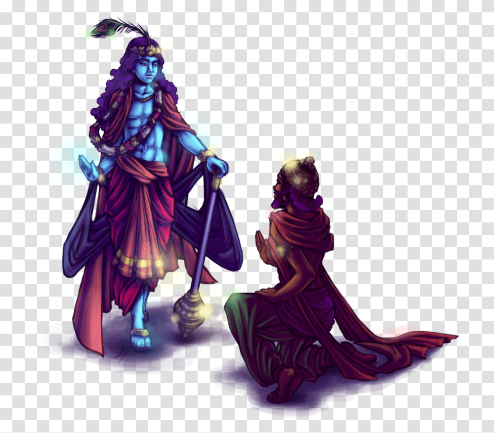 Art Of Krishna And Arjuna, Person, Human, Doll, Toy Transparent Png