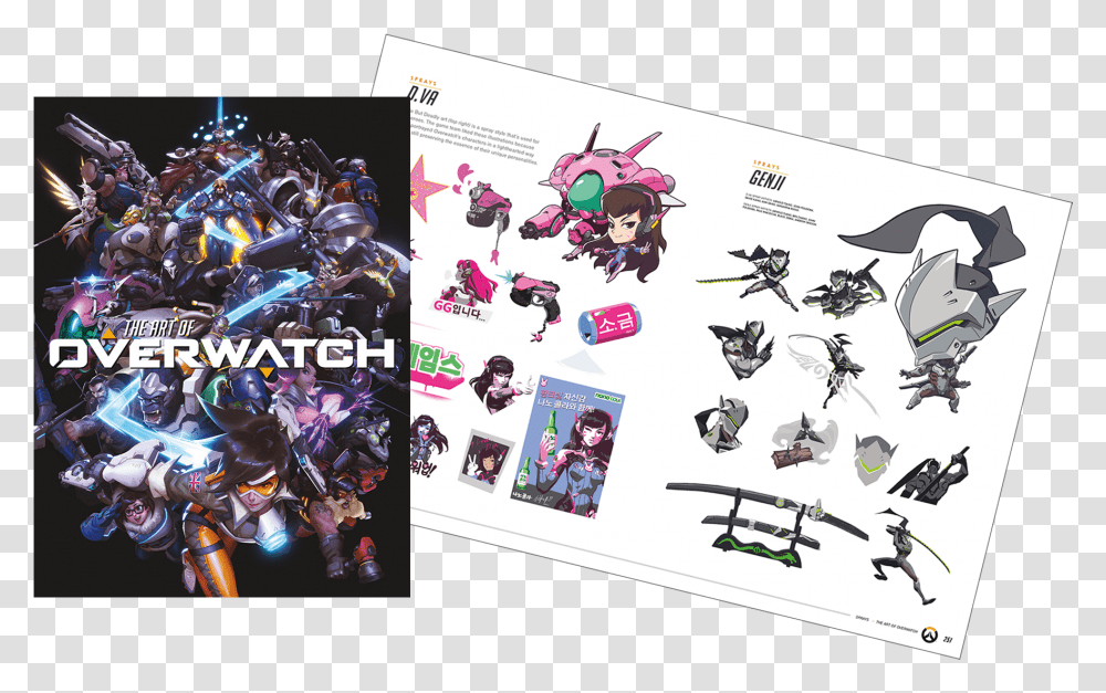 Art Of Overwatch Pdf, Poster, Advertisement, Flyer, Paper Transparent Png