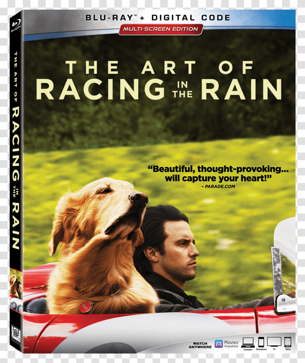 Art Of Racing In The Rain Bluray Transparent Png