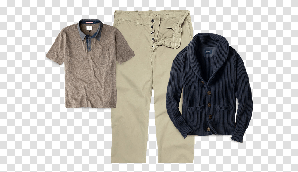 Art Outfit Sweater Pocket, Apparel, Khaki, Pants Transparent Png
