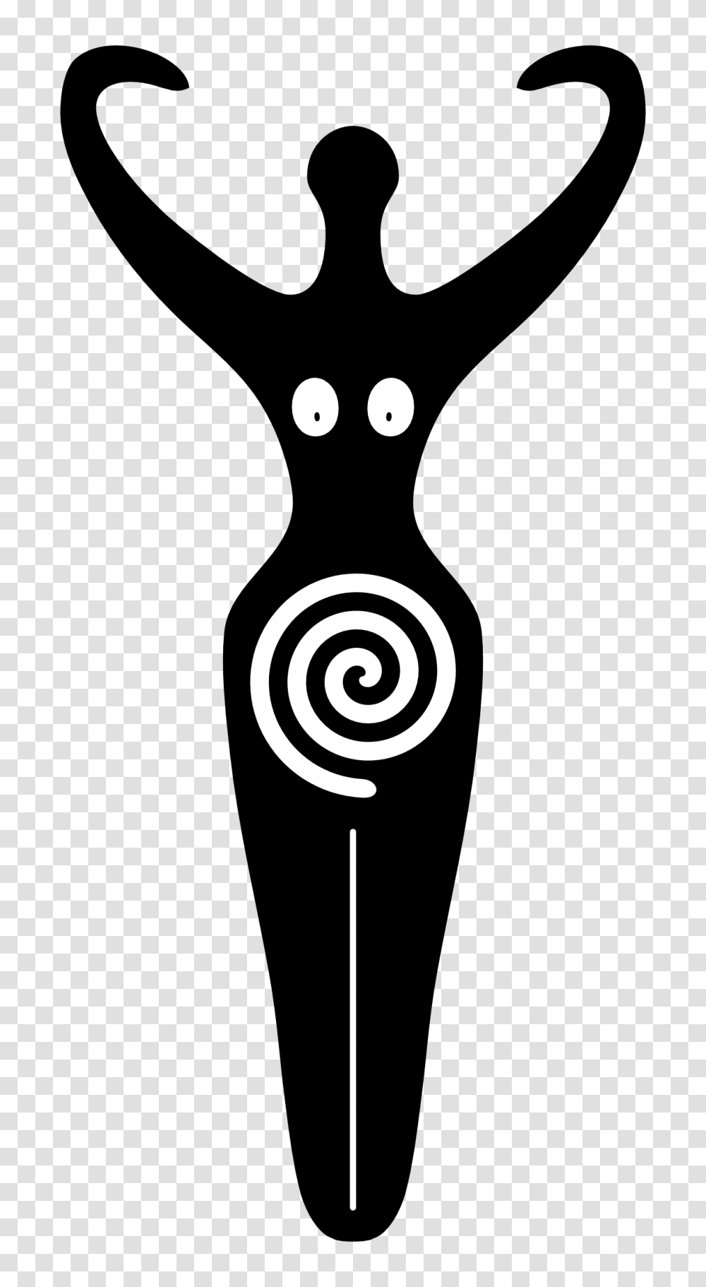 Art Pagan Symbols Goddess Symbols Symbols, Spiral, Coil, Antelope, Wildlife Transparent Png