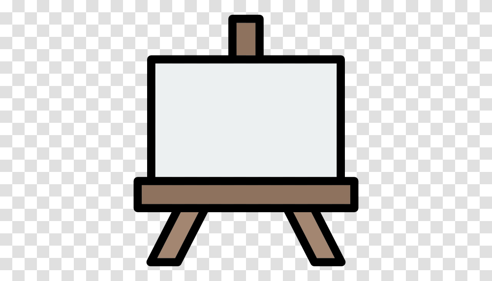 Art Painting Easel Art And Design Painter Tools Canvas, White Board, Business Card, Paper Transparent Png