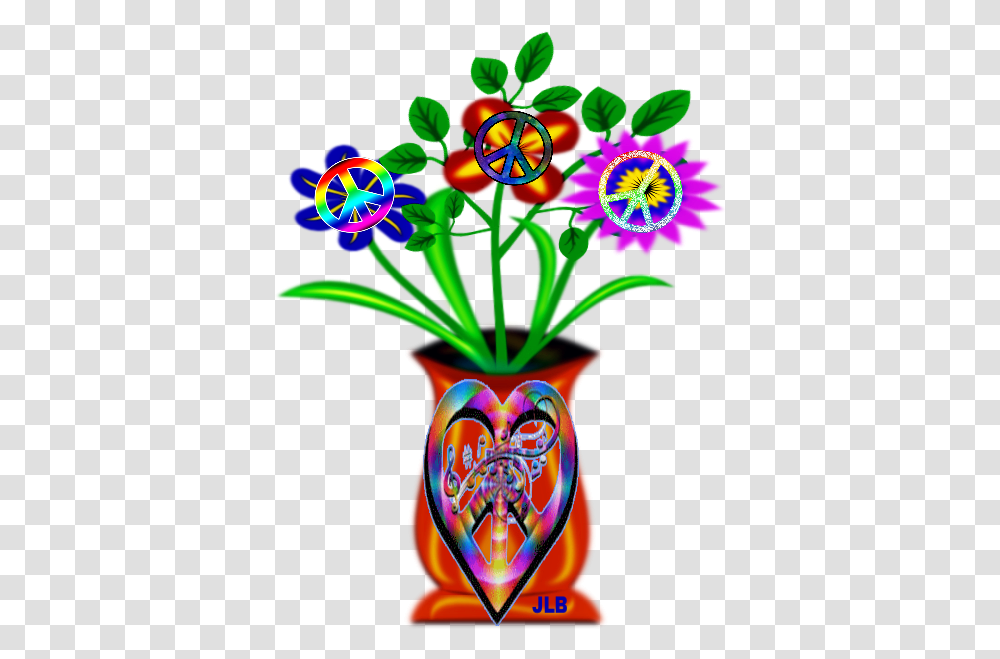 Art Peace Hippie Art, Floral Design, Pattern, Lighting Transparent Png