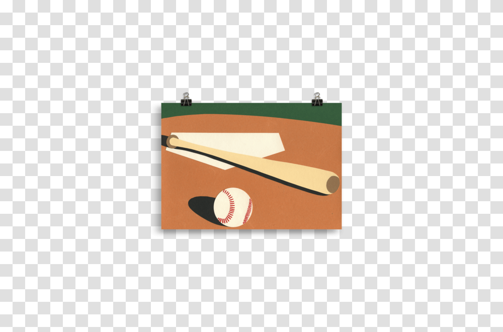 Art Print La Baseball Field Rosi Feist Tictail, Team Sport, Sports, Softball, Baseball Bat Transparent Png