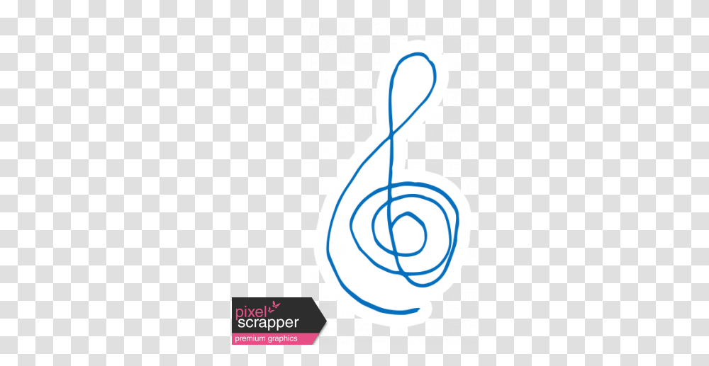 Art School Music Doodle Treble Clef 4 Graphic By Marisa Language, Number, Symbol, Text, Spiral Transparent Png