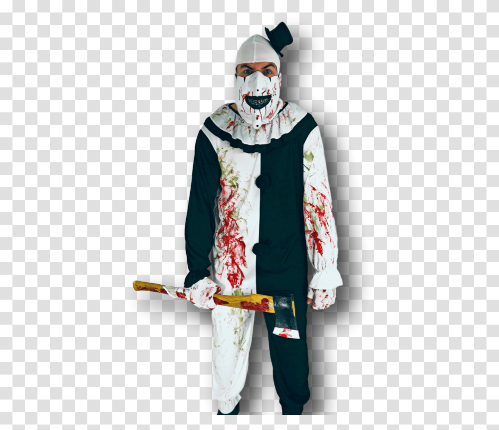 Art The Clown Costume, Sleeve, Person, Long Sleeve Transparent Png