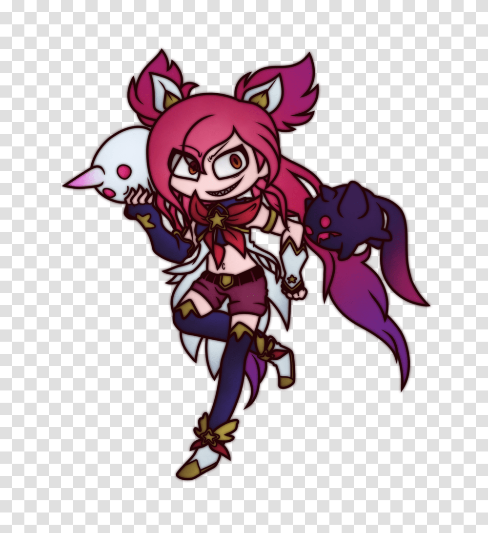 Art Trade Magical Girl Jinx, Book, Comics, Manga, Person Transparent Png