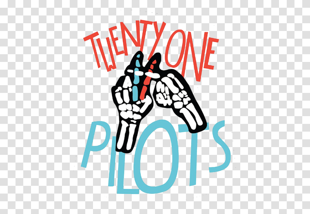 Art Twenty One Pilots, Word, Hand, Label Transparent Png