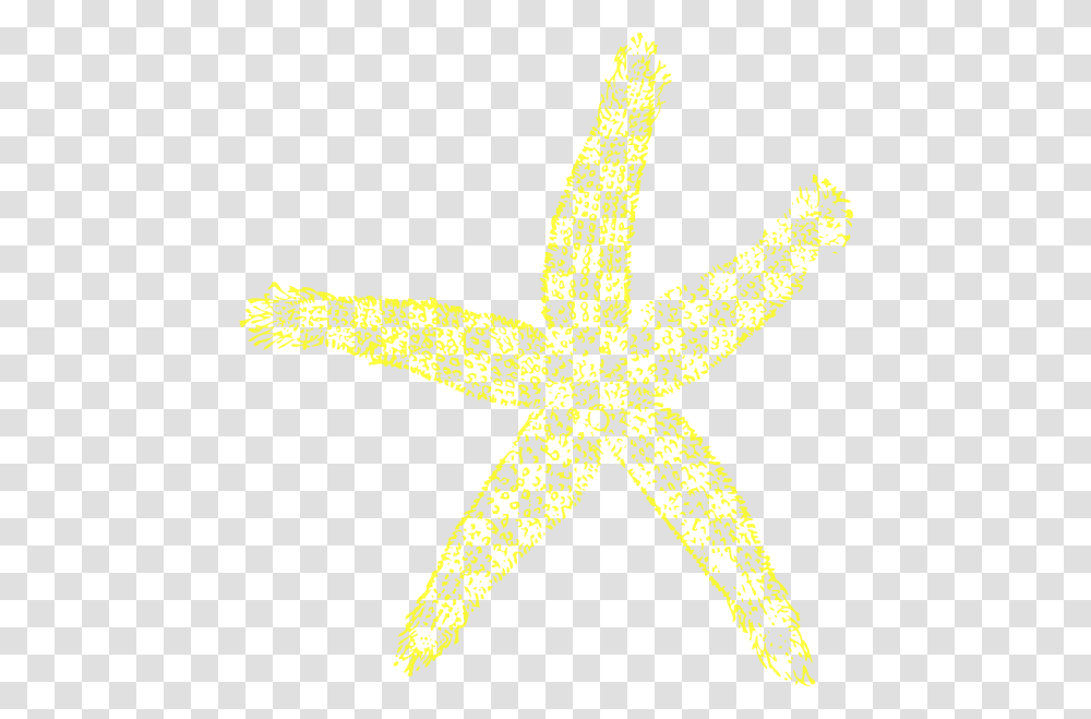 Art Wall Starfish Green And Art, Star Symbol, Cross, Animal, Sea Life Transparent Png