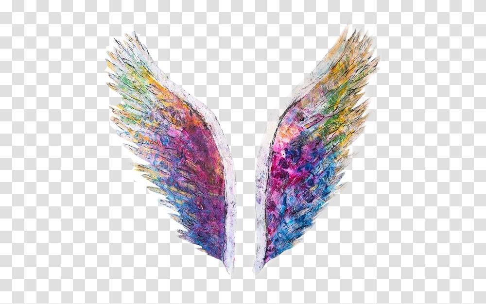 Art Wings Sticker Paint Angel Creative Colette Miller Wings, Scarf, Apparel, Heart Transparent Png