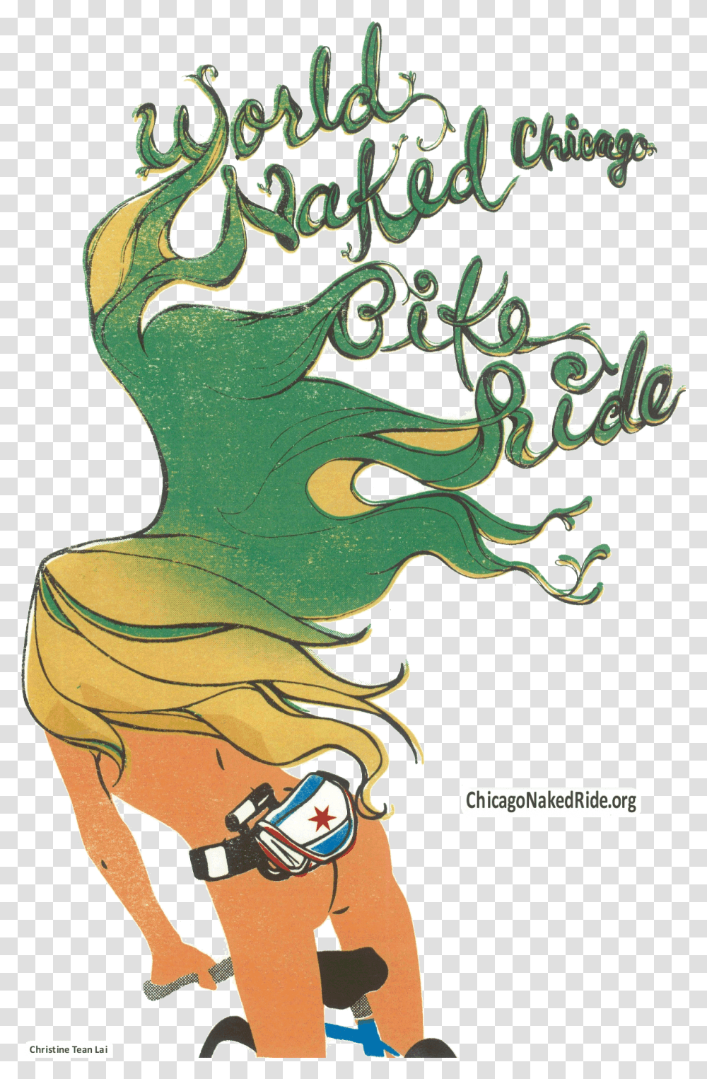 Art World Naked Bike Ride Chicago, Dragon, Logo Transparent Png