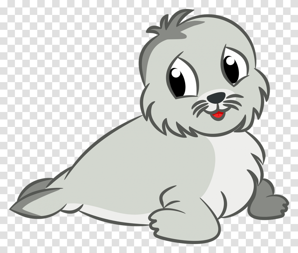 Artcarnivorandog Breed Clipart Cute Small Seal, Mammal, Animal, Wildlife, Snowman Transparent Png