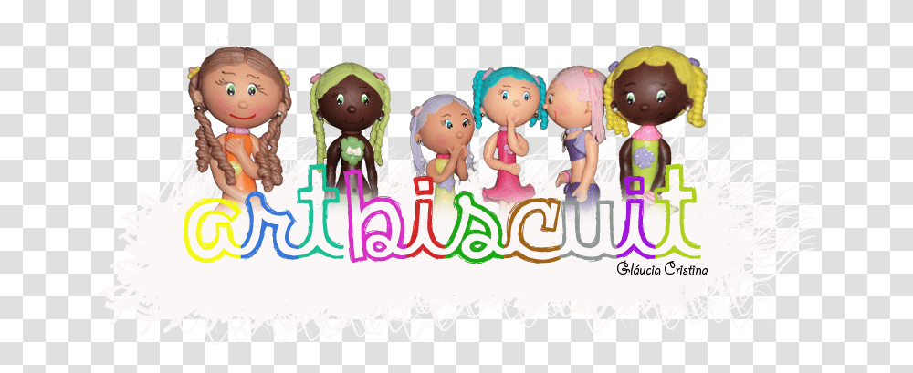 Arte Biscuit 4 Image Cartoon, Doll, Toy, Birthday Cake, Dessert Transparent Png