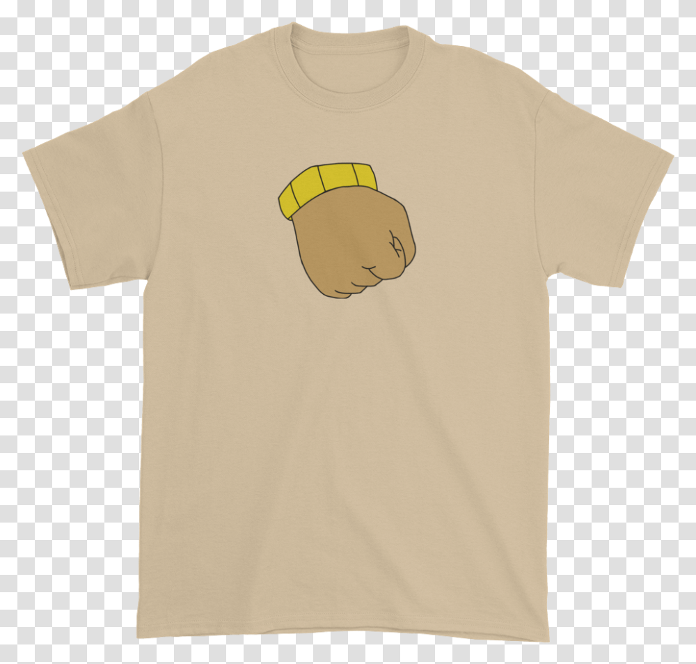 Arthur Fist T Shirt, Apparel, T-Shirt, Sleeve Transparent Png