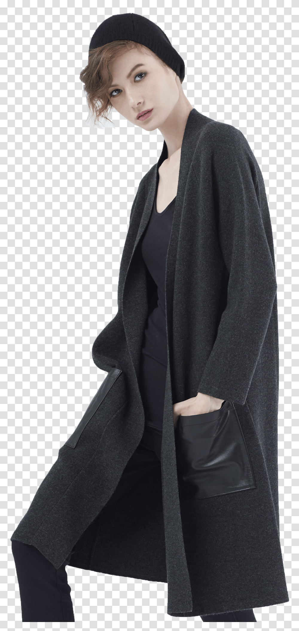 Arthur Jacket - Piccolo New York Overcoat, Clothing, Apparel, Sweater, Fleece Transparent Png