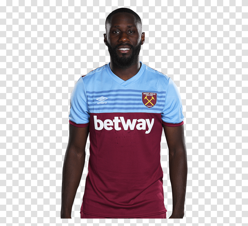Arthur Masuaku Masuaku West Ham 2019, Shirt, Person, Sleeve Transparent Png