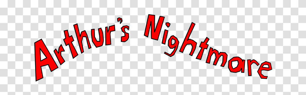 Arthurs Nightmare, Word, Alphabet Transparent Png