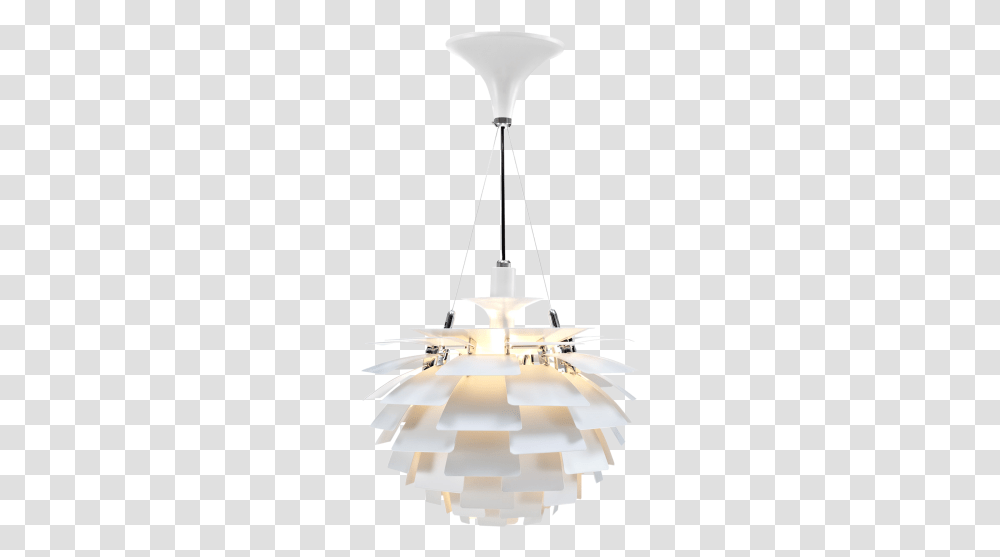 Artichoke Pendant Light Poul Henningsen Rake, Lamp, Ceiling Light, Chandelier, Light Fixture Transparent Png