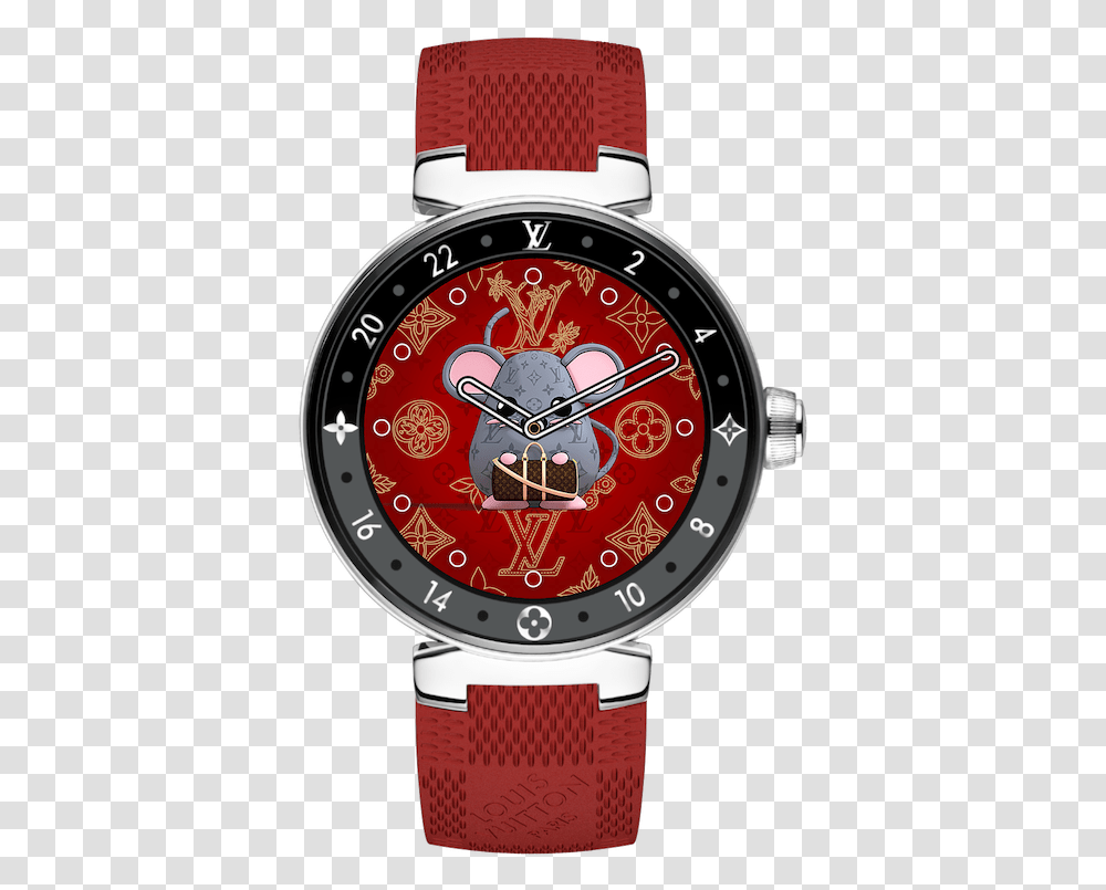 Article Hero Image Tambour Horizon Louis Vuitton, Wristwatch, Clock Tower, Architecture, Building Transparent Png