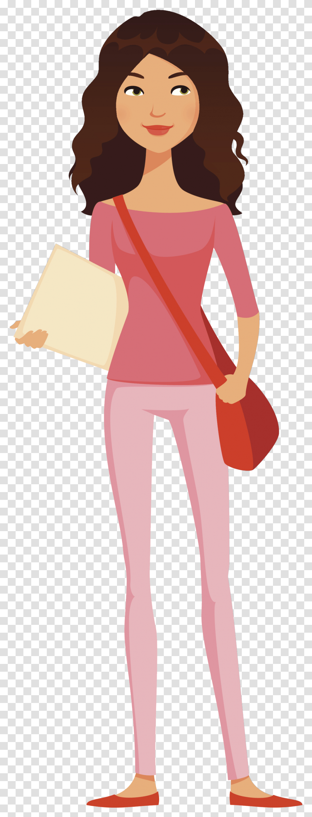 Article Review Marketing Wikipedia Clipart Cartoon Teenage Girl, Person, Costume, Sleeve Transparent Png