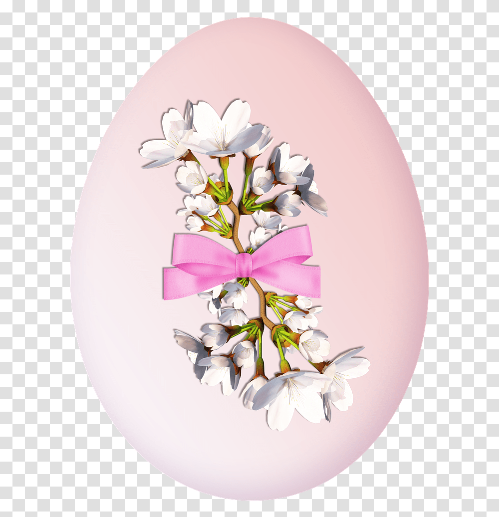 Artificial Flower, Easter Egg, Food, Plant, Blossom Transparent Png