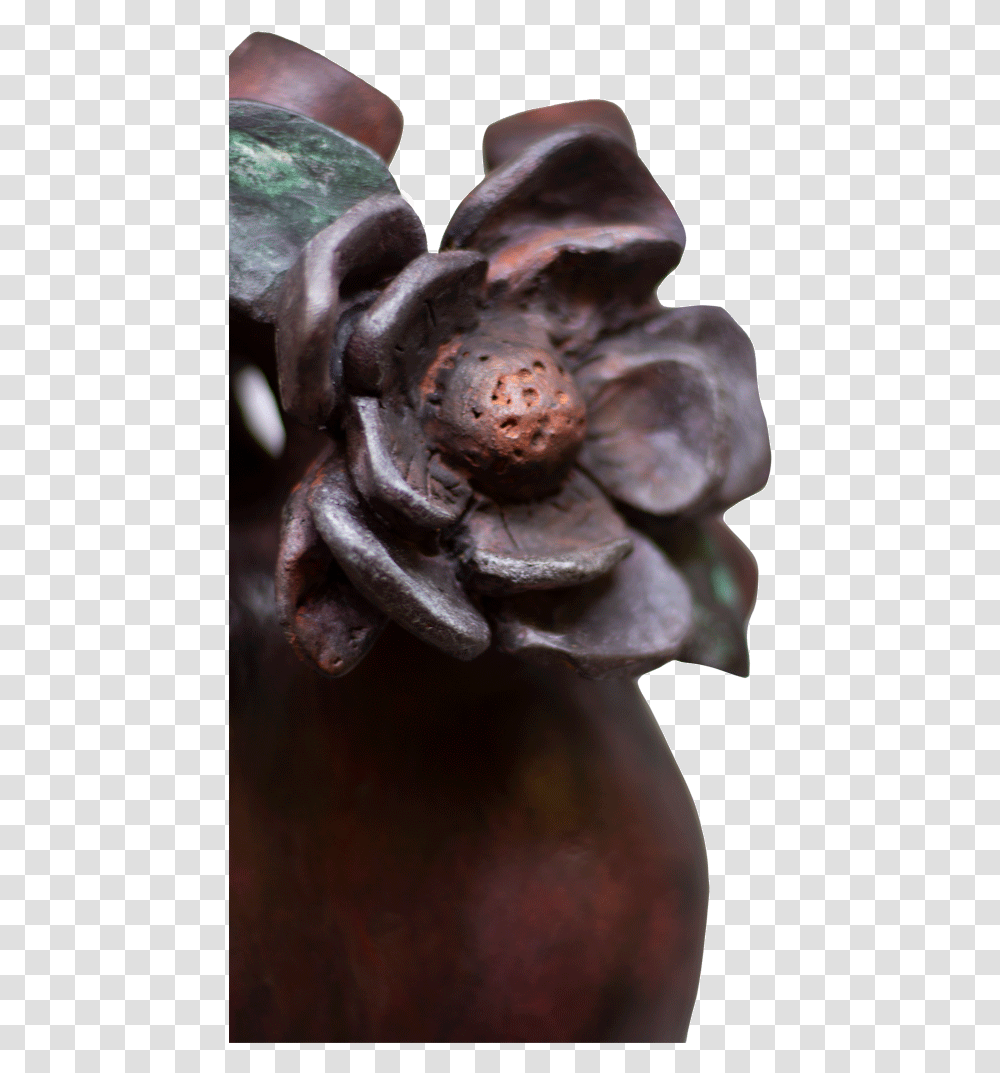 Artificial Flower, Rust, Bronze, Fungus, Sculpture Transparent Png