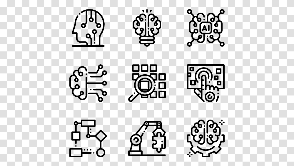 Artificial Intelligence Artificial Intelligence Icons, Gray, World Of Warcraft Transparent Png