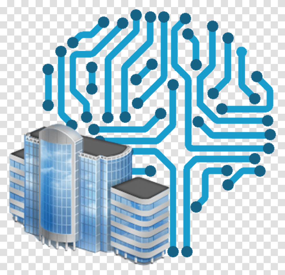 Artificial Intelligence Background, Building, Urban, Architecture, City Transparent Png