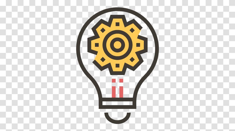 Artificial Intelligence Electronics Light Bulb Robotics Lightbulb Icon,  Transparent Png