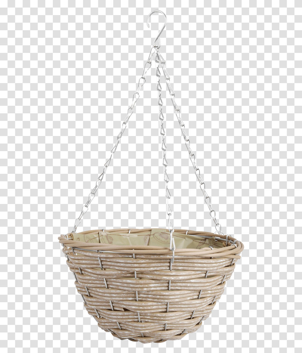Artificial Wicker Hanging Basket S Maceteros Colgantes De Mimbre, Shopping Basket Transparent Png