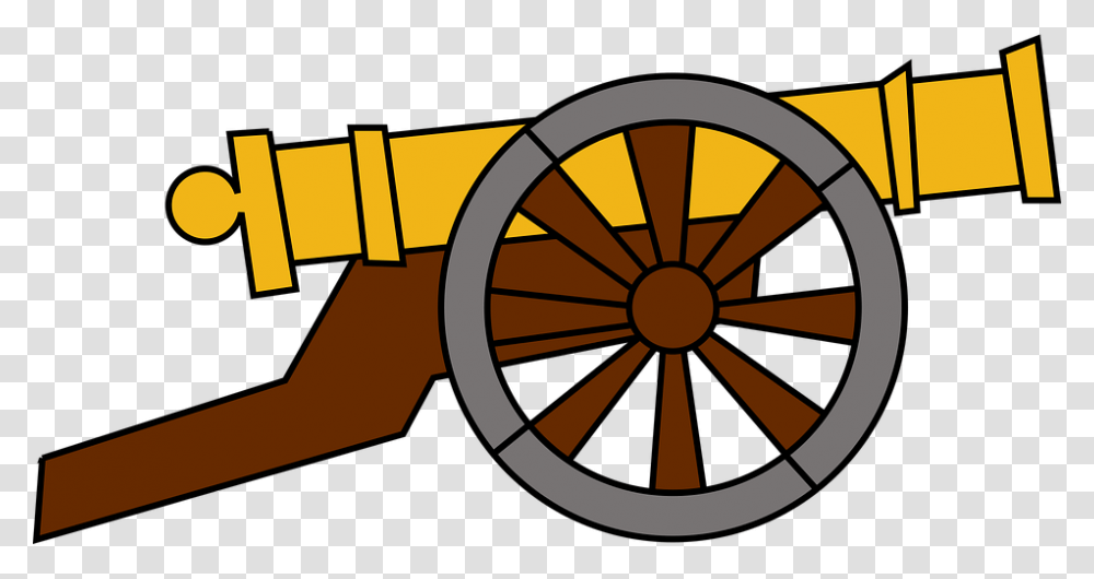 Artillery Gun Clipart Clip Art Images, Wheel, Machine, Clock Tower, Architecture Transparent Png