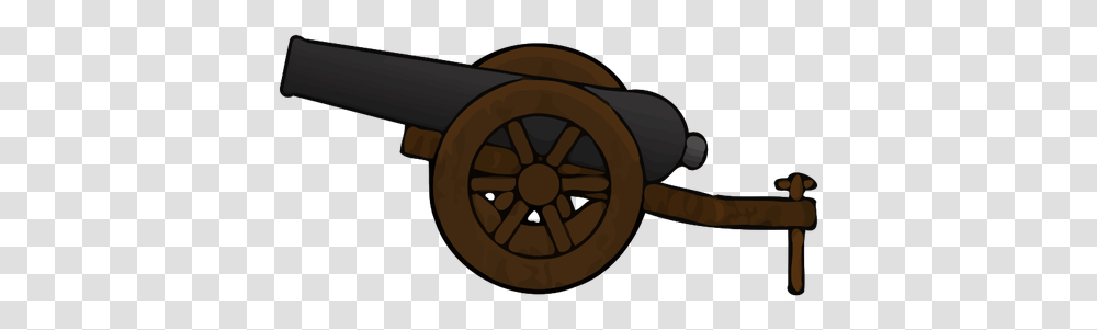 Artillery, Weapon, Cannon, Wheel, Machine Transparent Png