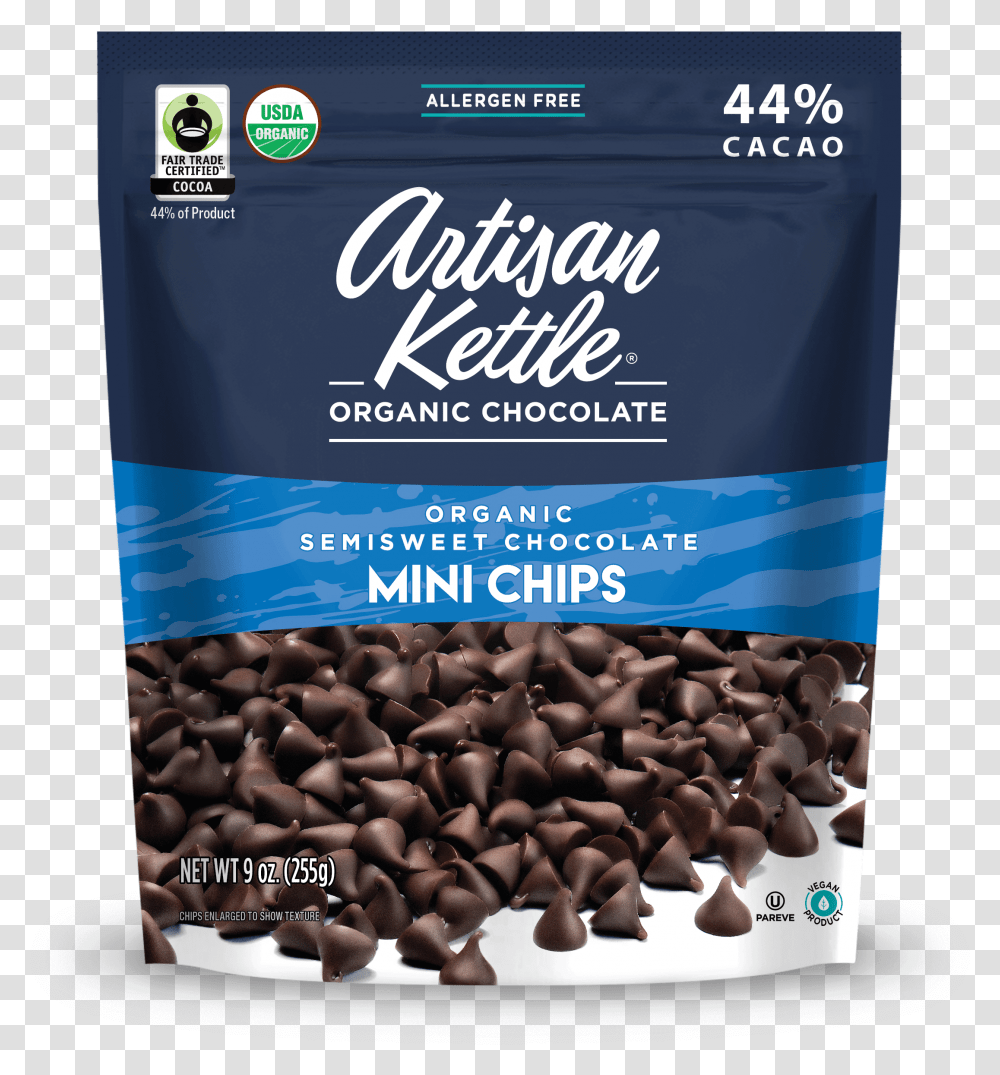 Artisan Kettle White Chocolate Chips, Plant, Bean, Vegetable, Food Transparent Png