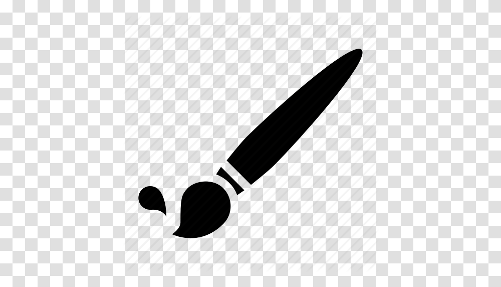 Artist Brush Color Paint Painter Painting Stroke Icon, Tool, Plant, Blade, Weapon Transparent Png