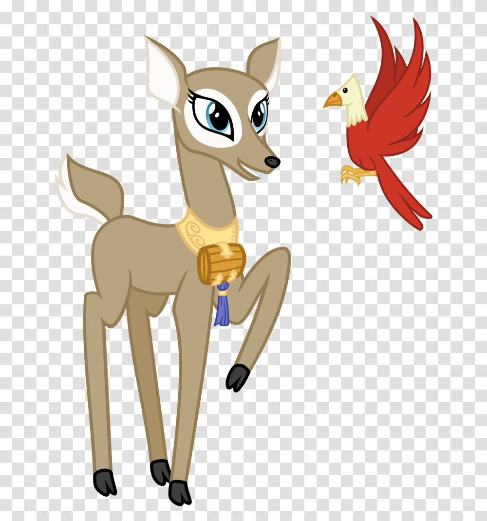 Artist Cheezedoodle Bird My Little Pony Deer, Animal, Mammal, Stick, Figurine Transparent Png