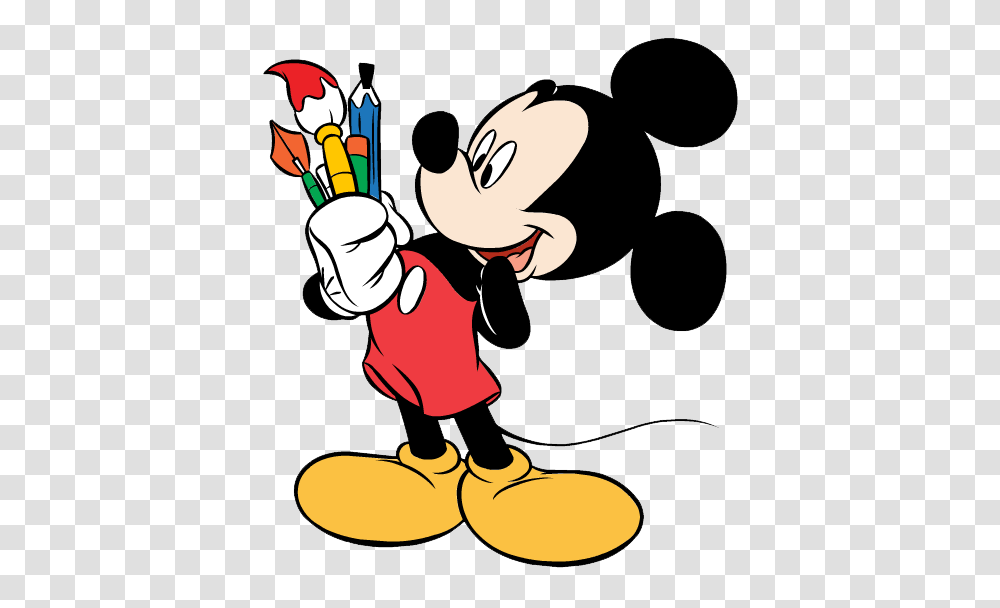 Artist Mickey Mouse Clipart, Plant Transparent Png