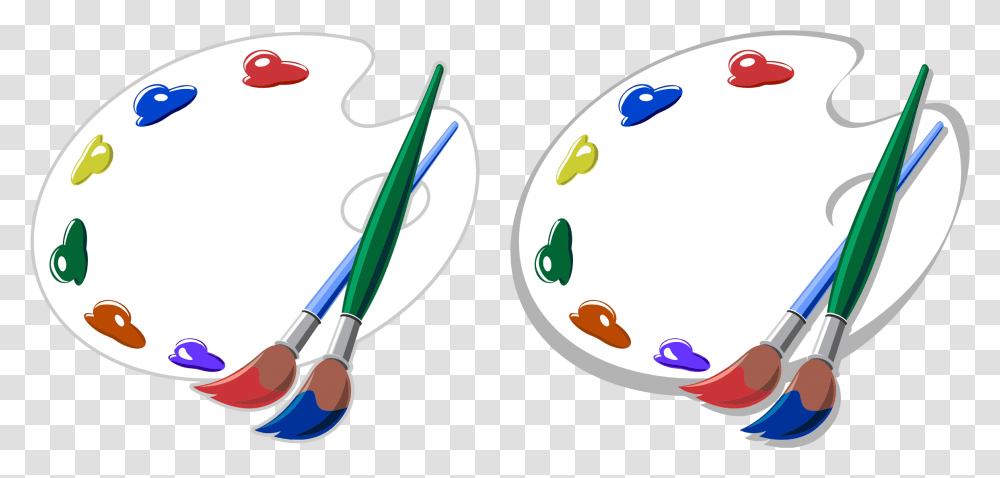 Artist Palette Clip Art, Brush, Tool, Paint Container, Toothbrush Transparent Png