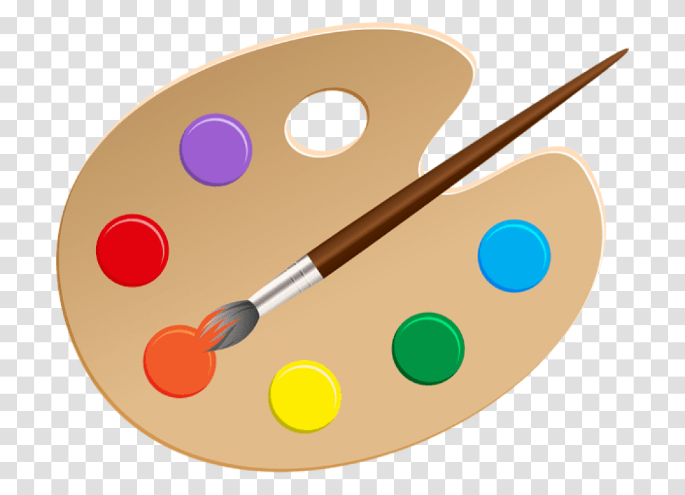 Artist Palette Clipart Download Art Palette Clipart, Paint Container, Shovel, Tool Transparent Png