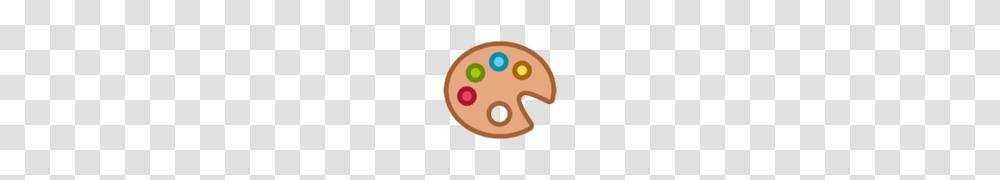 Artist Palette Emoji, Paint Container, Food, Cookie, Biscuit Transparent Png