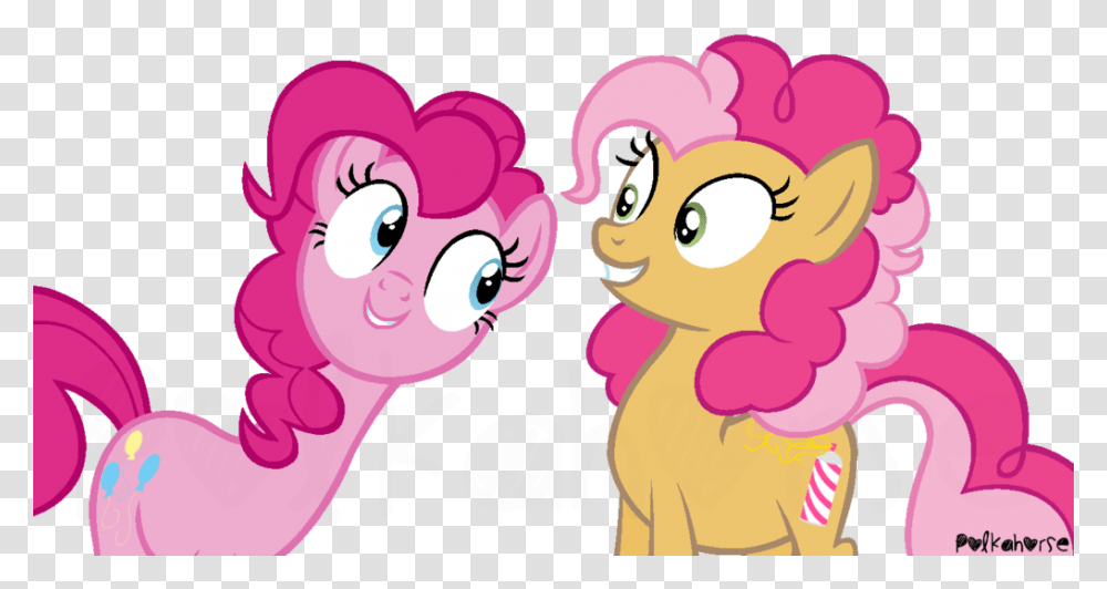 Artist Poikahorse Mother My Little Pony Pinkie Pie Daughter, Toy Transparent Png