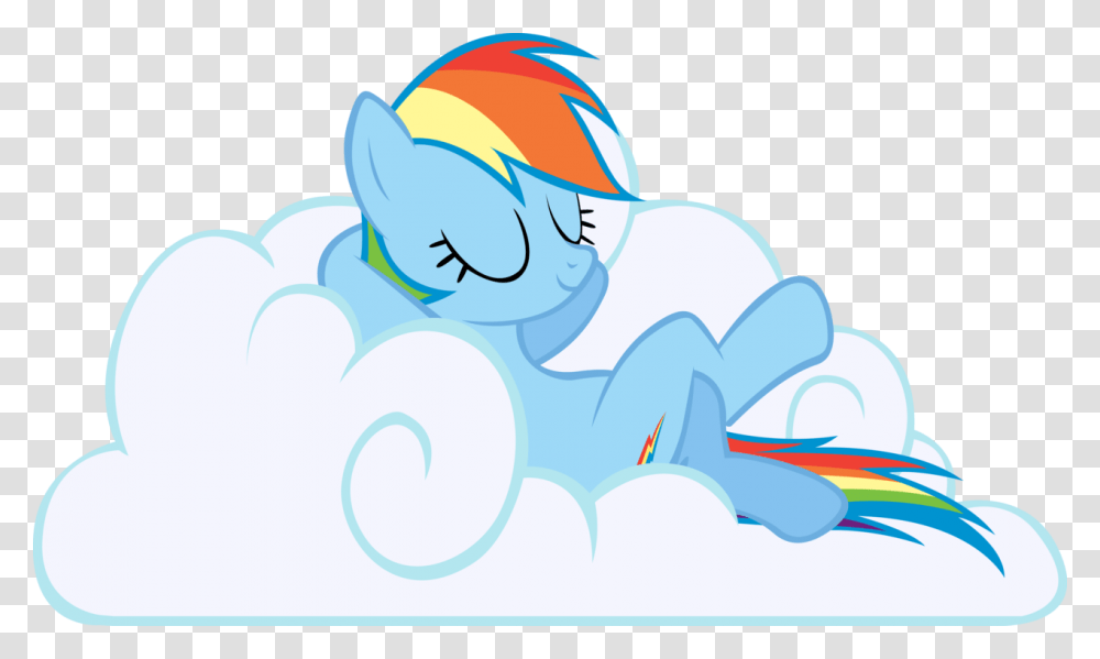 Artist Rainbowcrab Rainbow Dash Safe Simple My Little Pony Rainbow Dash Cloud, Outdoors, Nature, Snow Transparent Png
