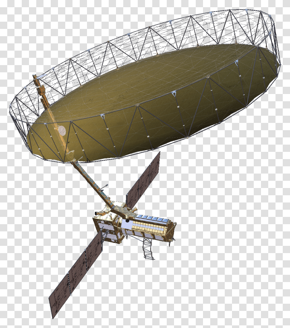 Artist Rendering Of The Nisar Satellite Rigid Airship, Construction Crane, Vehicle, Transportation, Telescope Transparent Png